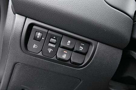 Kia Rio, Tasten