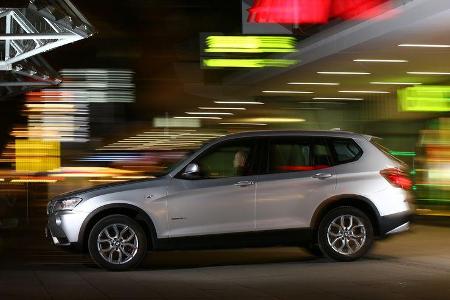 BMW X3 s-Drive 18d, Seitenansicht