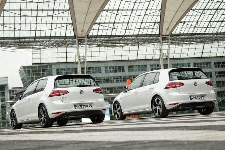 VW Golf GTD, VW Golf GTI, Heckansicht VW Golf GTD, VW Golf GTI, Heckansicht