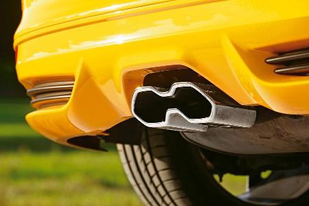 Ford Focus ST, Auspuff, Endrohr