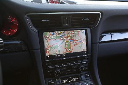 Porsche 911 Carrera 4S, Navi, Bildschirm
