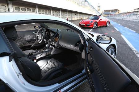 Audi R8 FSI Quattro, Cockpit, Sitze