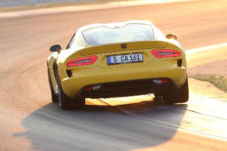 SRT Viper, Heckansicht