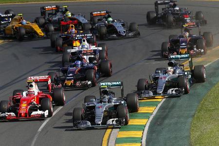 Start - GP Australien 2016