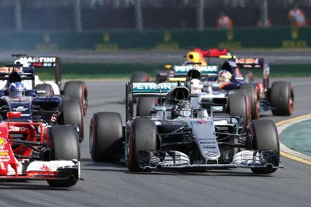 Start - GP Australien 2016