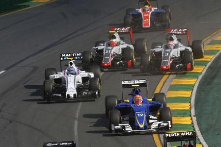 Start - GP Australien 2016