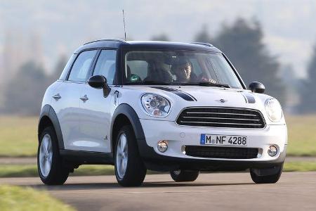 Mini Countryman Cooper D All4, Frontansicht