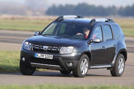 Dacia Duster dCi 110 4x 4, Frontansicht