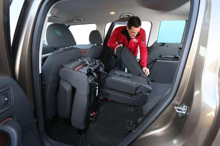 Skoda Yeti 2.0 TDI 4x4, Fondsitz, Umklappen