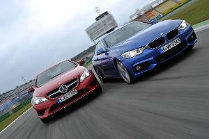 BMW 435i Coup, Mercedes E 400 Coup,