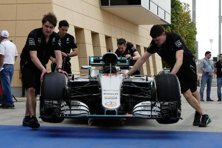 Mercedes - Formel 1 - GP Bahrain - 31. Mrz 2016