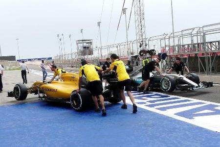Renault - Formel 1 - GP Bahrain - 31. Mrz 2016