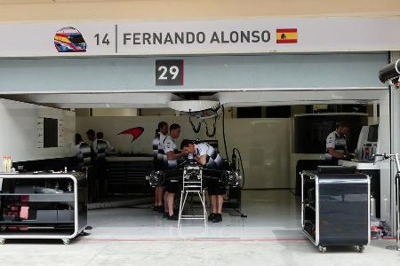 McLaren - Formel 1 - GP Bahrain - 31. Mrz 2016