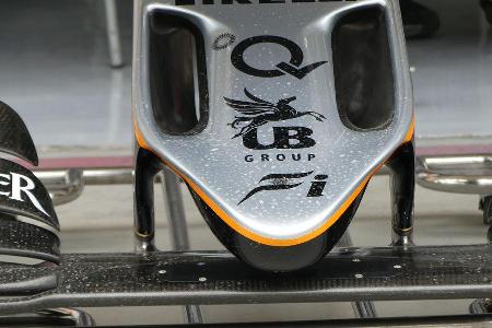 Force India - Formel 1 - GP Bahrain - 31. Mrz 2016
