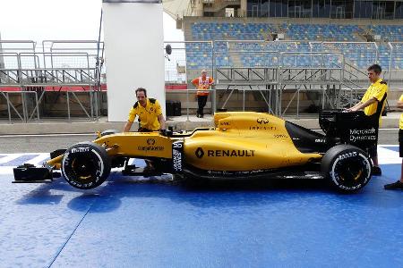 Renault - Formel 1 - GP Bahrain - 31. Mrz 2016