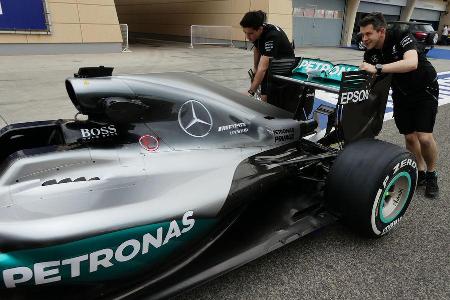 Mercedes - Formel 1 - GP Bahrain - 31. Mrz 2016