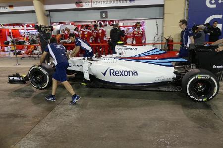 Williams - Formel 1 - GP Bahrain - 31. Mrz 2016
