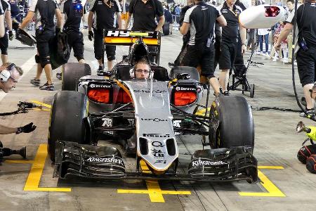 Force India - Formel 1 - GP Bahrain - 31. Mrz 2016