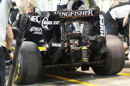 Force India - Formel 1 - GP Bahrain - 31. Mrz 2016