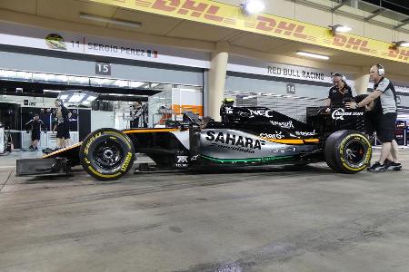 Force India - Formel 1 - GP Bahrain - 31. Mrz 2016