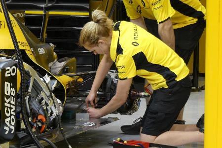 Renault - Formel 1 - GP Bahrain - 31. Mrz 2016