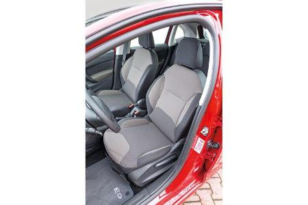 Citroën C3 VTi 82, Fahrersitz