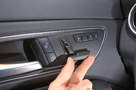 Mercedes CLA 250, Sitzverstellung