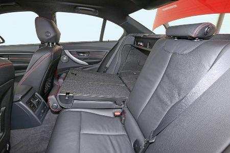BMW 328i, Rcksitze