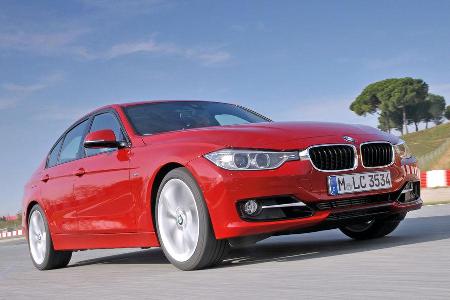 BMW 320i, Frontansicht
