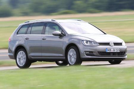 VW Golf Variant 2.0 TDI, Frontansicht