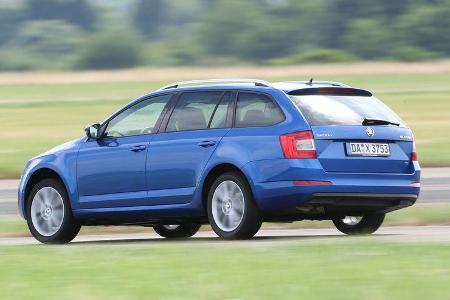 Skoda Octavia Combi 2.0 TDI, Heckansicht