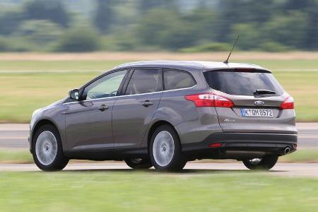 Ford Focus Turnier 2.0 TDCi, Heckansicht