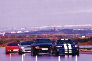 Aston Martin Vantage, Chevrolet Corvette 5.7, Chrysler Viper GTS, Ferrari F 550&nbsp;Maranello
