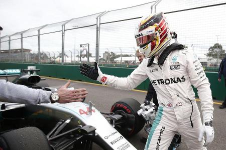 Lewis Hamilton - Mercedes - Formel 1 - GP Australien - Melbourne - 19. Mrz 2016