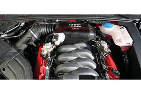 Mit seinem 420-PS-V8 ist der RS4 der stärkste Allradler des Vergleichs.
