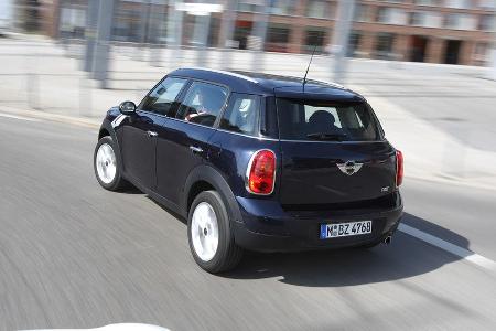Mini Countryman One, Nissan Juke 1.6, Skoda Yeti 1.4 TSI