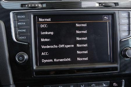 VW Golf GTI, Display, Anzeige