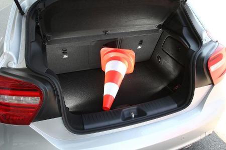 Mercedes A 250, Kofferraum