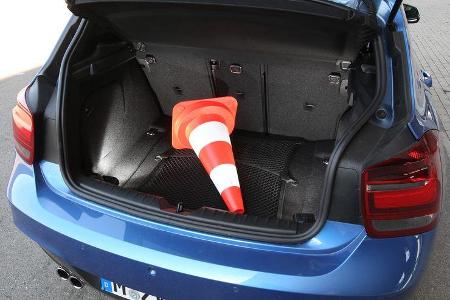 BMW 125i, Kofferraum