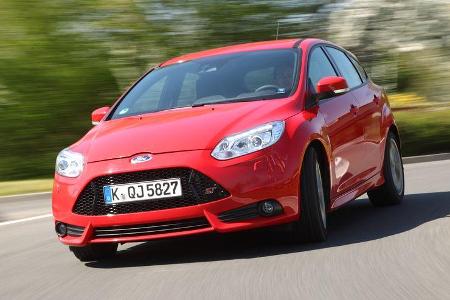 Ford Focus ST, Kurvenfahrt