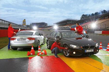 Audi A5 Sportback 2.0 TDI Ultra, BMW 418d Gran Coup, Test