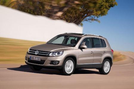 VW Tiguan, Frontansicht