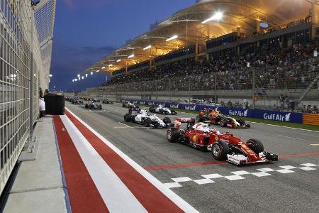 Start - GP Bahrain 2016