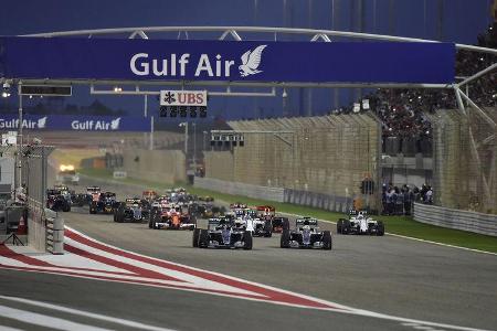 Start - GP Bahrain 2016
