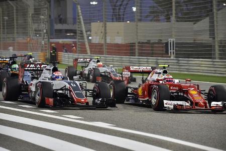 Start - GP Bahrain 2016