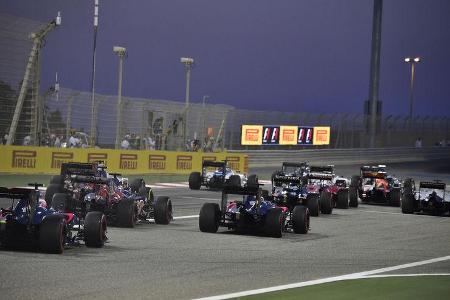 Start - GP Bahrain 2016