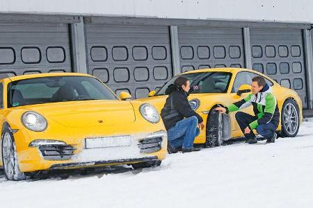 Porsche 911 Carrera S, Porsche 911 Carrera 4S, Frontansicht