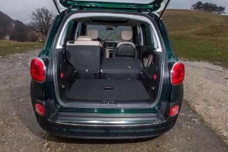 Fiat 500L 0.9 Twinair Lounge, Kofferraum, Ladefläche