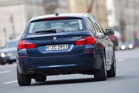 BMW 520d Touring, Heckansicht