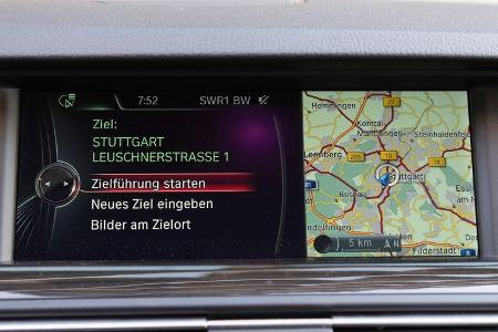 BMW 520d Touring, Navi, Display